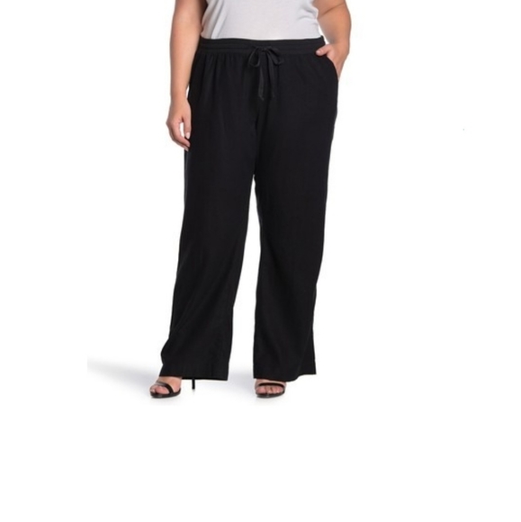 Caslon Pants - Caslon Women's Pull-On Linen Pants Plus Size